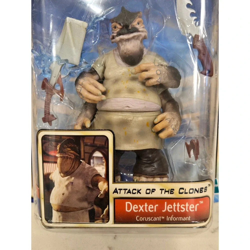Star Wars Dexter Jettster Attack of the Clones Coruscant Informant Hasbro 2002